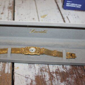 Vintage Lucidia FoxTail Watch In Box New Old Stock